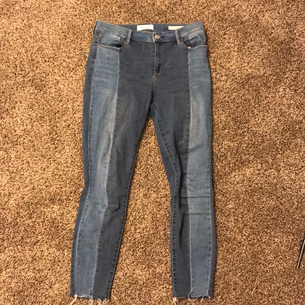 Pacsun different wash skinny jeans
